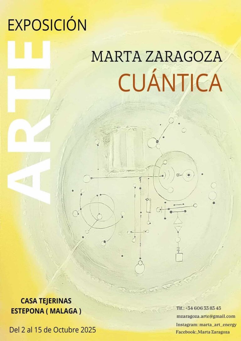 Kunstausstellung ‚Quantum‘ von Künstlerin Marta Zaragoza in der Casa de Las Tejerinas