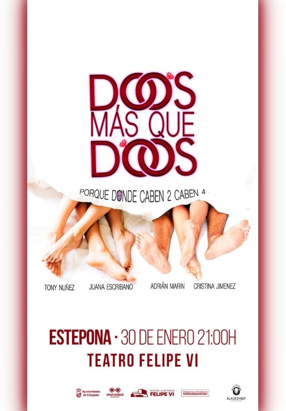 Zwei mehr als zwei im Theater-Auditorium Felipe VI: Zwei völlig unterschiedliche Ehen mit zwei Lebensgeschichten