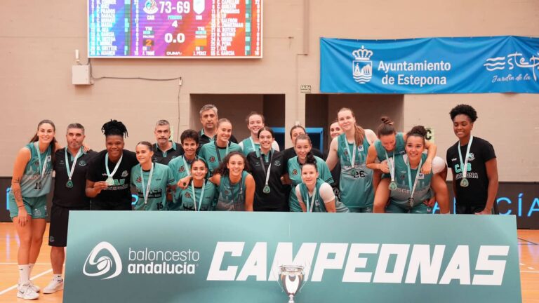 Ingenierie Umwelt CAB Estepona feiert erneut vor seinem Publikum (73-69) im Frauen-Basketball Andalusien Cup